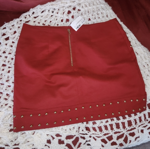 Gianni Bini studded mini skirt. Size S. New with tag. - Picture 3 of 5